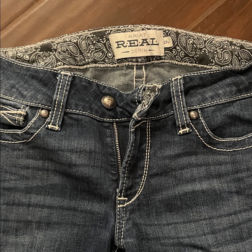 Ariat Women's High Rise Dark Blue Jeans
